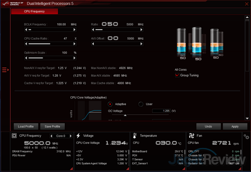 Hands-On Review ASUS ROG Maximus XI Extreme 18 AI Suite 3 04
