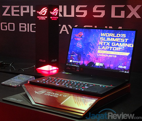 ASUS Bawa Masuk Dua Laptop Gaming Tertipis dengan GeForce RTX ke Indonesia 2 ASUS ROG Zephyrus S 2019 Launch 02