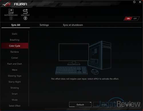 Hands-On Review ASUS ROG Maximus XI Extreme 11 Aura Sync 01