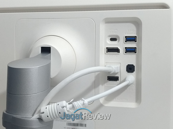 LG27UK850 Port Konektivitas