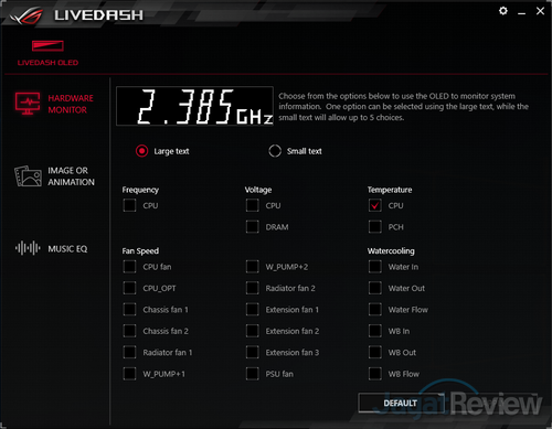 Hands-On Review ASUS ROG Maximus XI Extreme 6 LiveDash 02