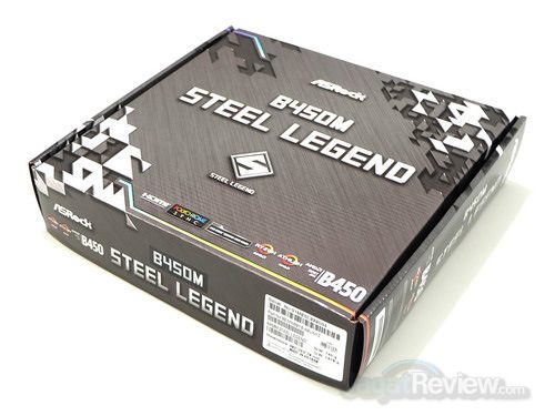 Hands-On Review ASRock B450M Steel Legend 1 ASRock B450M Steel Legend 01