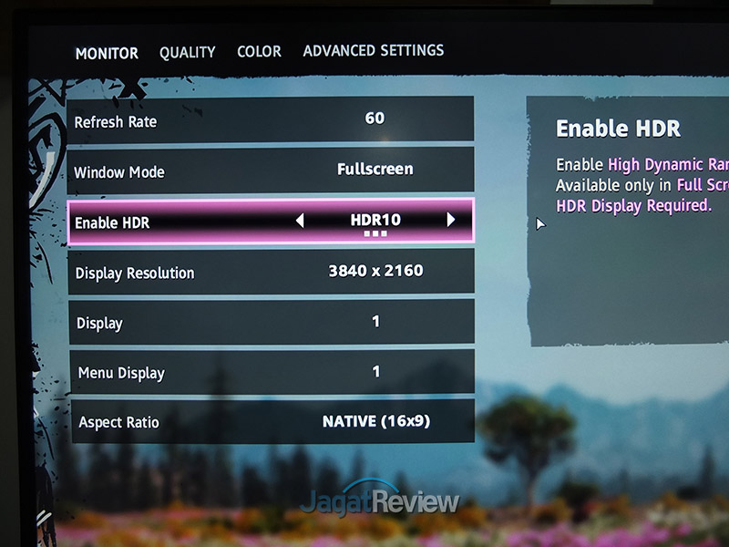 Main Game PC Lebih Nikmat dengan Fitur HDR 4 Far Cry New Dawn Settings