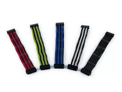 Cooler Master Luncurkan 16AWG Sleeved PSU Cable Extension 1 PSU Sleeved Extension Cable Kit all colours