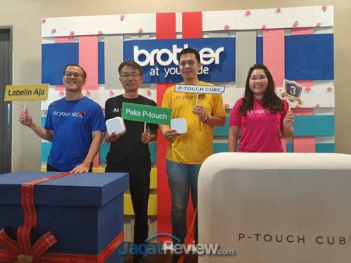Dukung Industri Kreatif, Brother Indonesia Luncurkan Printer Label P-Touch Cube  1 20190722 113606