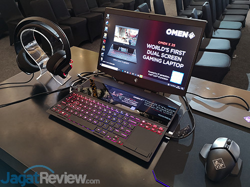 HP Indonesia Rilis Omen X 2S, Laptop Gaming Dua Layar Pertama di Dunia 2 HP Gaming Laptop 2019 Launch 02