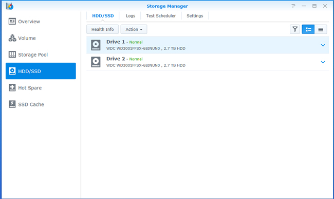 Review Storage: Synology DS1019+ 3 005 Disk1 dan 2