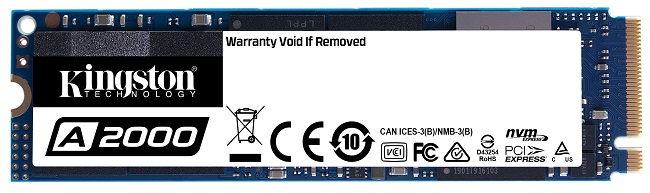 Kingston Perkenalkan SSD NVME 1TB Murah - A2000 1 A2000 NVMe PCIe SSD