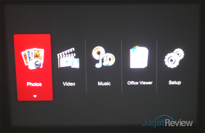 Hands-On Review Proyektor: Optoma ML750 3 002 menu USB