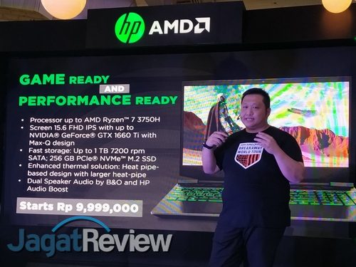 HP Indonesia Luncurkan Pavilion Gaming 15 dengan Prosesor AMD Ryzen Terbaru 3 3