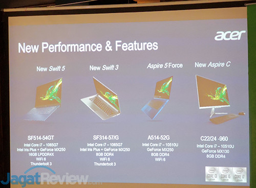 Laptop Acer Swift & Aspire Terbaru dengan Intel Core 10th Gen Hadir di Indonesia 2 Acer 10th Gen Launching 02 V2