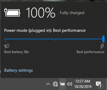 Preview Ice Lake 10nm 2-Core : Intel Core i3-1005G1 17 Power Mode