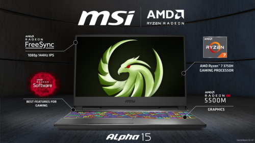 AMD Luncurkan Radeon RX 5500 dan RX 5500M: 'Navi' 7nm Kelas Mainstream 10 RX5500 3 MSIAlpha15