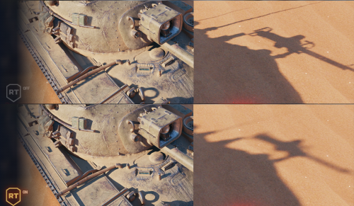 Test : World of Tanks enCore RT Demo - Ray Tracing untuk Semua GPU? 6 WoT enCoreRT ONvsOFF