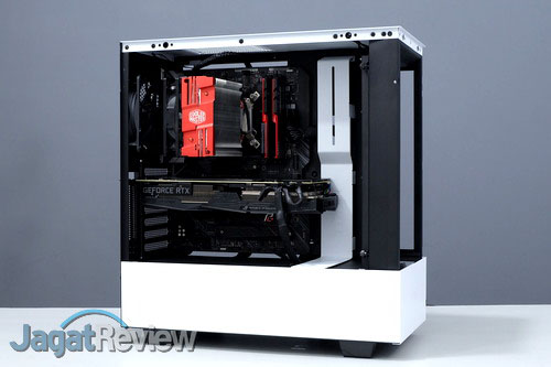 Hands-On Review Casing NZXT H510 Elite 7 DSCF9346R