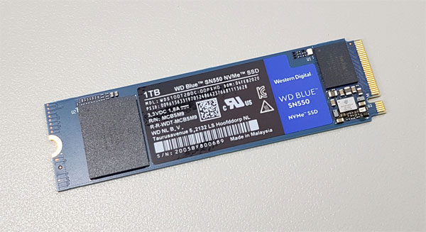 Review Storage: WD Blue SN550 1TB 1 WD001
