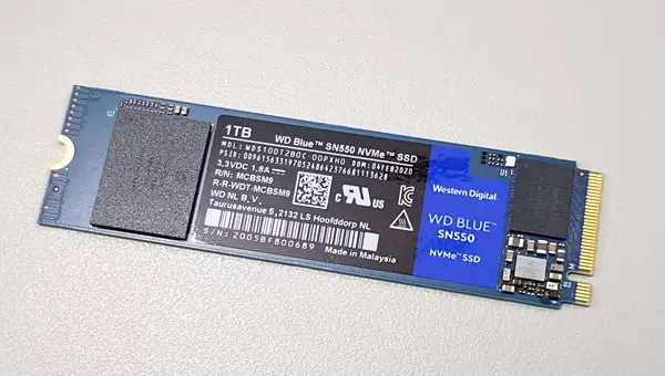 Review Storage: WD Blue SN550 1TB 5 WD002