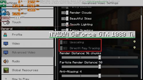 MinecraftRTX TEST 1080Ti FAIL