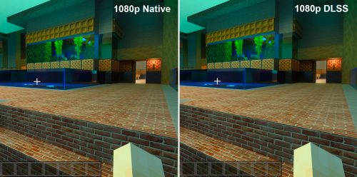 Instalasi & Hands-on Performance : Minecraft RTX Beta (di GeForce RTX 2060 SUPER) 4 MinecraftRTX TEST 1080p DLSS ONvsOFF 2