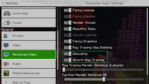 Instalasi & Hands-on Performance : Minecraft RTX Beta (di GeForce RTX 2060 SUPER) 1 MinecraftRTX TEST Graphics Options