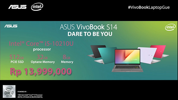 ASUS Rilis VivoBook S14 S433, Laptop Cantik Bertenaga Untuk Millennial dan Gen-Z 7 ASUS VivoBook S14 S433 Core i5
