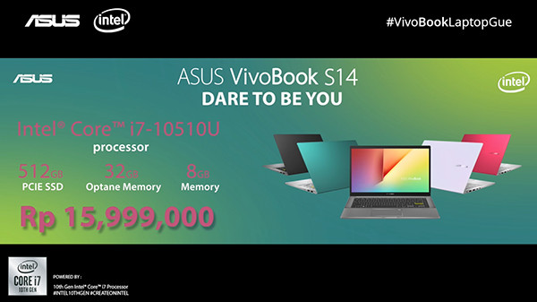 ASUS Rilis VivoBook S14 S433, Laptop Cantik Bertenaga Untuk Millennial dan Gen-Z 6 ASUS VivoBook S14 S433 Core i7