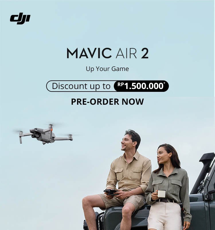 Direct Release: Bersiaplah Untuk Meningkatkan Kreativitas Dengan DJI Mavic Air 2 Bar 28 DJI Mavic Air 2 image