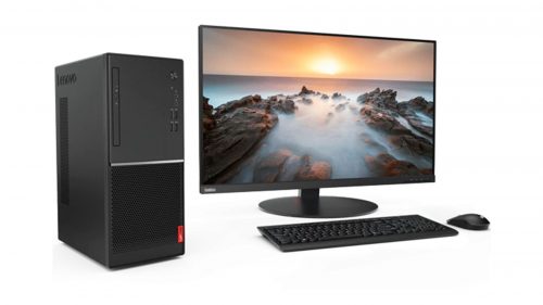 Review Lenovo ThinkCentre M75S dan V55T: PC Desktop AMD yang Irit Daya dan Dingin 9 Lenovo V55T Set