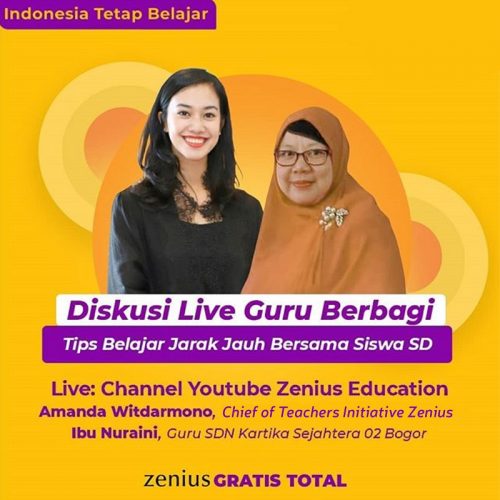 Direct Release: “Zenius untuk Guru” Hadir Membantu Guru Hadapi Tantangan Pembelajaran Jarak Jauh 1 Zenius untuk Guru
