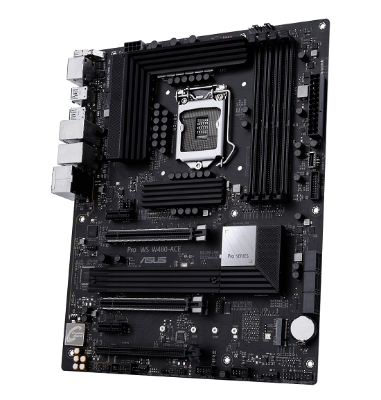 Direct Release: ASUS Mengumumkan Seri Workstation W480 30 ASUS Pro WS W480 ACE workstation motherboard