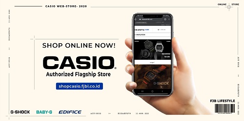 Direct Release: CASIO Meluncurkan Situs E-Commerce Resmi pada 26 Juni 2020 7 banner e commerce CASIO