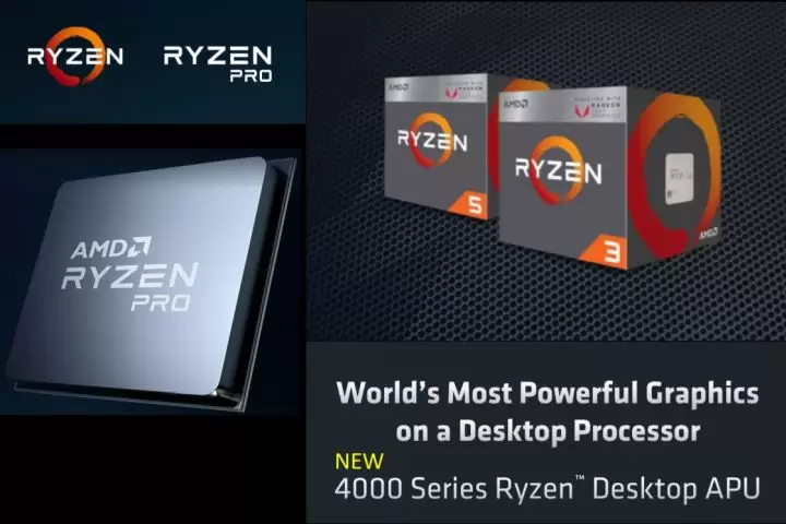 Hands-on (p)review AMD RYZEN 3 PRO 4350G : Renoir APU Desktop 47 4350G 0 LOGO