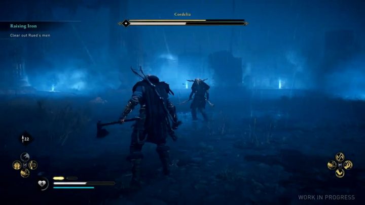 Gameplay Bocor AC Valhalla Unjuk Pertarungan Boss! 3 AC Valhalla boss battle 1
