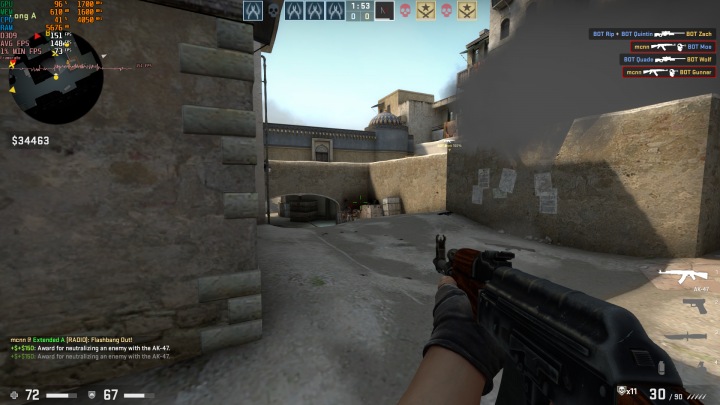 Hands-on (p)review AMD RYZEN 3 PRO 4350G : Renoir APU Desktop 23 BENCH GAME csgo 2020 07 21 20 27 48 043