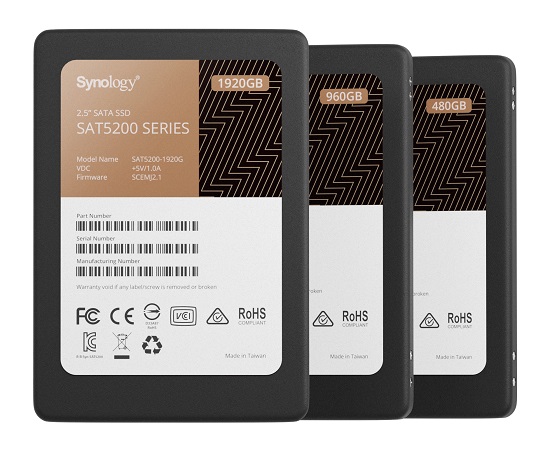 Direct Release: Synology® Memperkenalkan SSD untuk Performa dan Kinerja yang Komprehensif 35 Synology SSD SAT5200