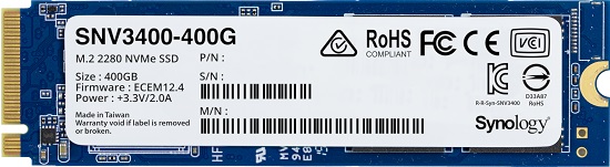 Direct Release: Synology® Memperkenalkan SSD untuk Performa dan Kinerja yang Komprehensif 2 Synology SSD SNV3400