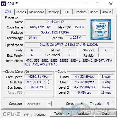 Review Dynabook Portege X30L-G: Super-ringan dengan Intel 10th Gen 2 cpuz cpu 2