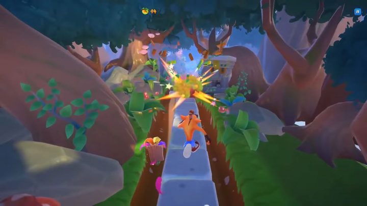 crash bandicoot on the run