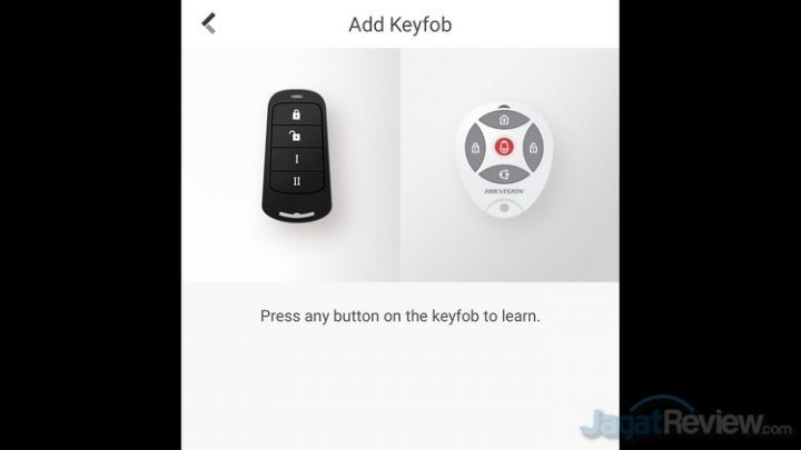 Add Keyfob