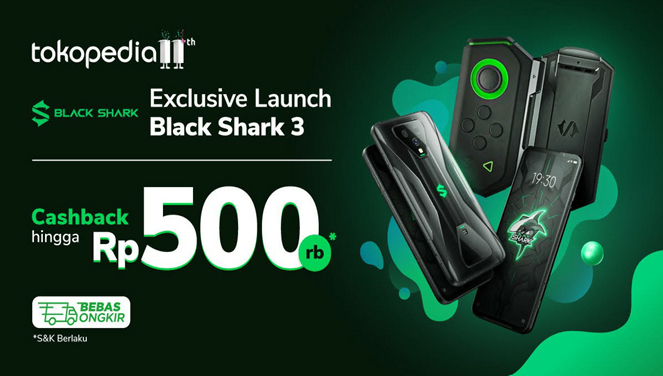 Direct Release: Performa Gaming Maksimal Black Shark 3 25 BS3