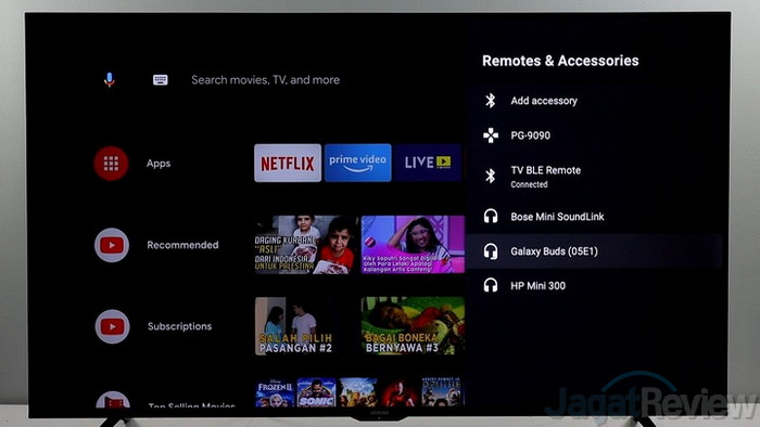Review Cooca S6G Pro: Smart TV 4K Android 10 55 Bluetooth nyambung banyak.MP4 snapshot 00.16