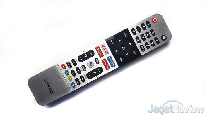 Review Cooca S6G Pro: Smart TV 4K Android 10 55 REmote 2