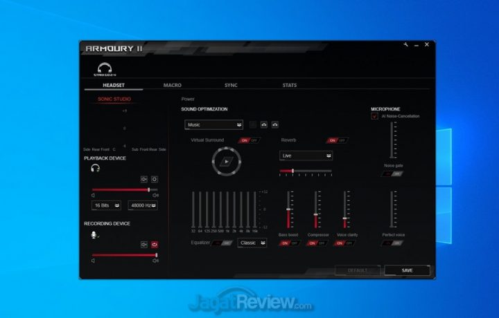 Review ASUS ROG Strix GO 2.4, Headset + Mikrofon Anti Noise: Komunikas & Gaming Lancar 3 ROG Armoury II