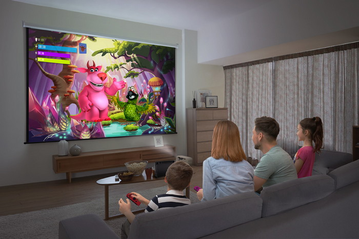 BenQ Luncurkan GS2, Proyektor Mini Portable Untuk Hiburan Lengkap Keluarga 4 benq gs2 proyektor mini led 02