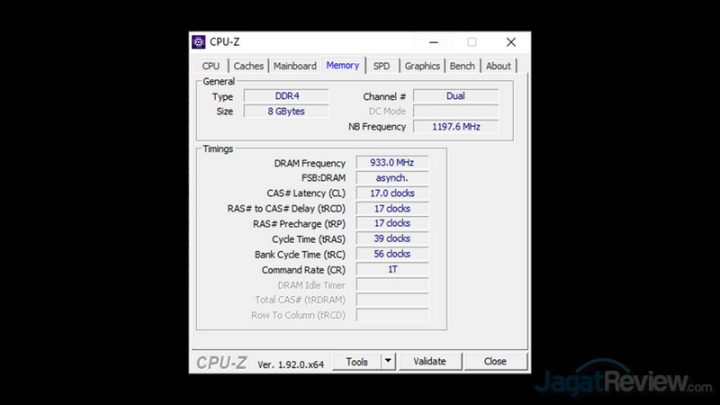 Review Huawei MateBook D 14: Laptop AMD yang Sangat Optimal, Layak Dicontoh! 4 cpuz ram