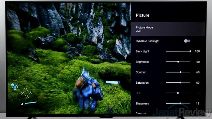 Review Cooca S6G Pro: Smart TV 4K Android 10 55 menu picture.MP4 snapshot 00.46