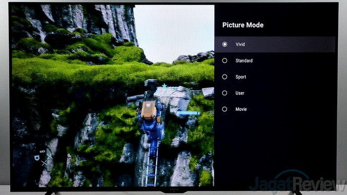 Review Cooca S6G Pro: Smart TV 4K Android 10 55 menu picture.MP4 snapshot 01.12