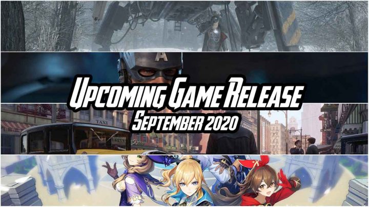 Upcoming Game Release: September 2020 7 upcoming game release september 2020