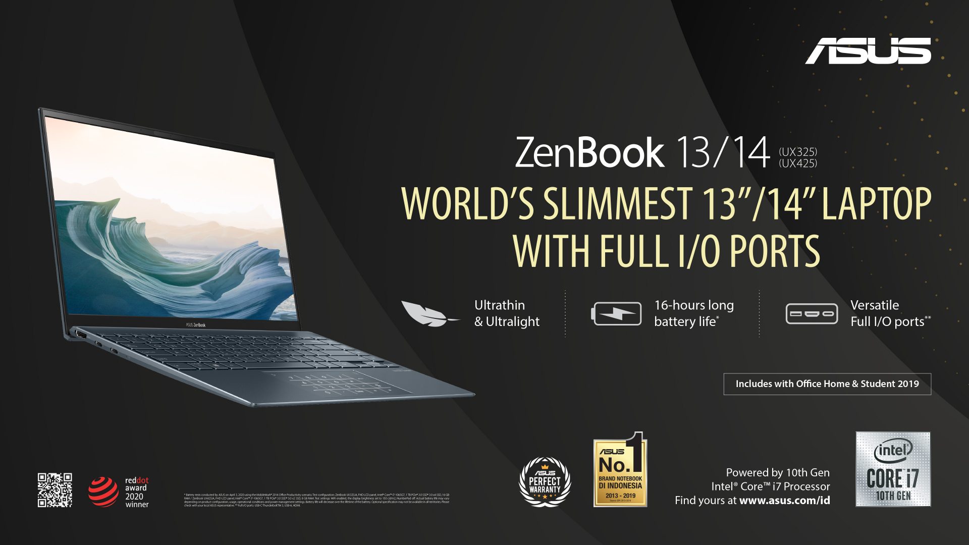 Review ASUS ZenBook 13 UX325J: Ringan, Tipis, dan Irit 1 Review ASUS Zenbook 13 UX325J