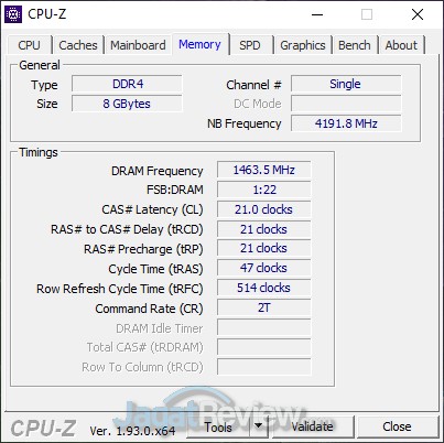 Review HP Pavilion Gaming 15-dk1064TX: Laptop dengan Core i5 dan RTX 2060 Termurah 8 CPUZ Memory SC
